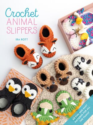 cover image of Crochet Animal Slippers